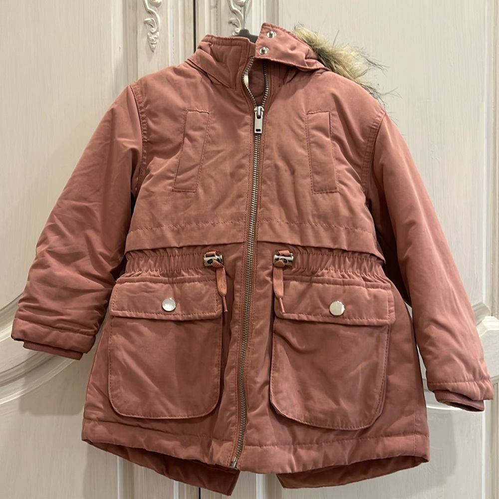 3 T toddler girl h and m parka